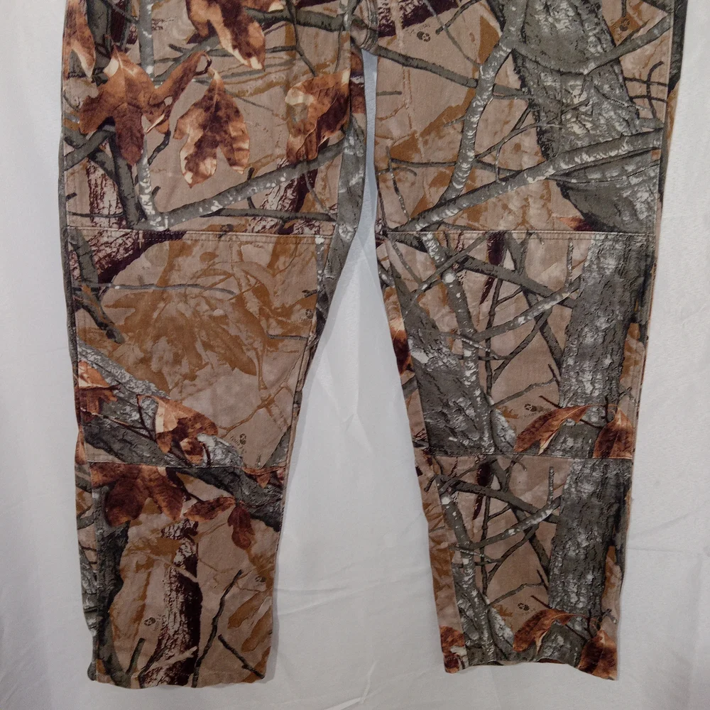 Wrangler Mossy Oak Fusion 3D Camo Jeans Mens 34x30 Double Knee Hunting 97GR1FS - Picture 3 of 11